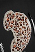 Мужское худи Palm Angels Leopard Teddy Bear - Yellow