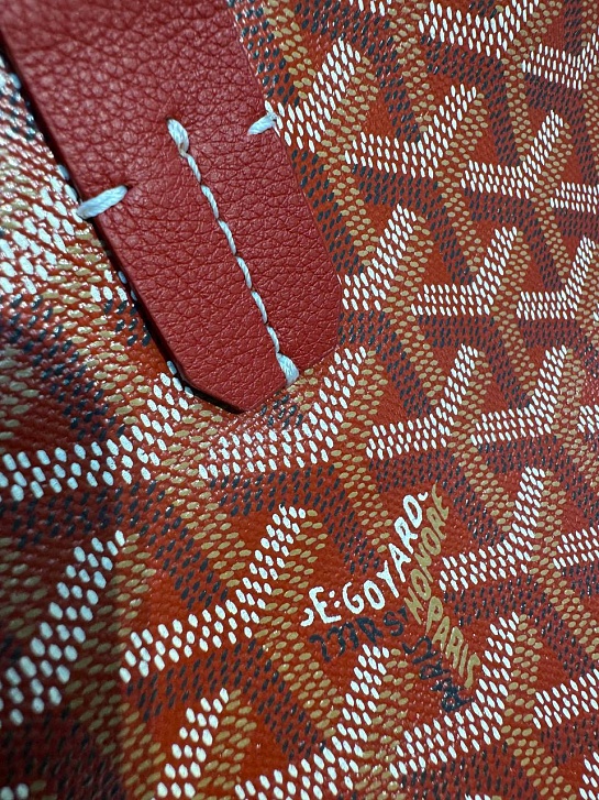 Кожаная сумка Goyard Artois premium 31x24x15 см
