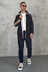 Мужские штаны Gucci Technical taped logo - Black