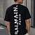 Футболка чёрного цвета Balmain Paris logo-print
