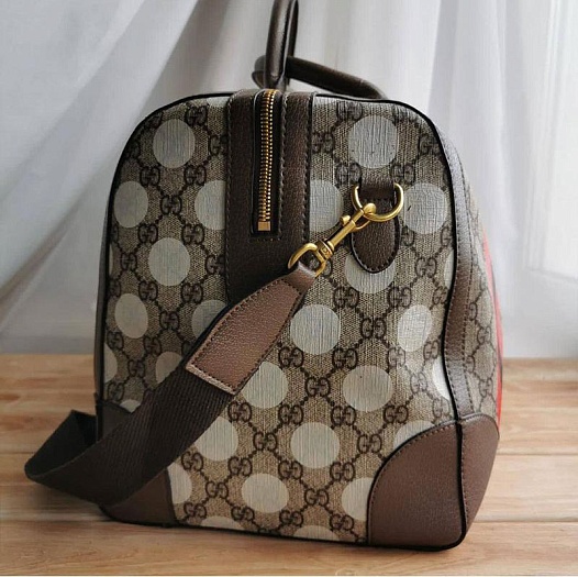 Кожаная сумка Gucci 100 Duffle Bag 45x28 см (3 расцветки)   