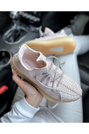 Кроссовки Adidas Yeezy Boost 350 V2 “Synth” Reflective - Pink   