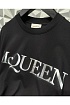 Мужская футболка Alexander McQueen белого цвета
