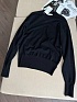 Женский трикотажный свитер Schiaparelli Premium - Black