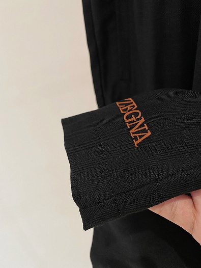 Шорты чёрного цвета Zegna premium   