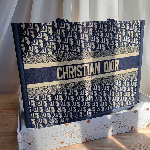 Женская сумка Christian Dior Book Tote 36x27 см   