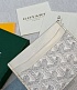 Кожаный кардхолдер Goyard Saint Sulpice premium 10.5x7 см