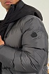 Утеплённая куртка Moncler Madeira серого цвета