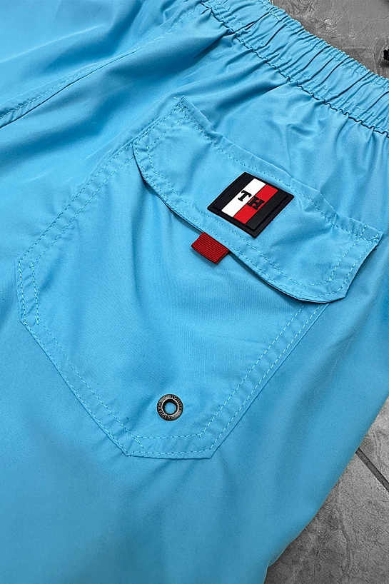 Мужские шорты Tommy Hilfiger голубого цвета