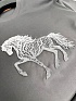 Мужская футболка Hermes horse logo - Grey