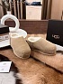Женские слипоны с мехом UGG Tasman - Beige