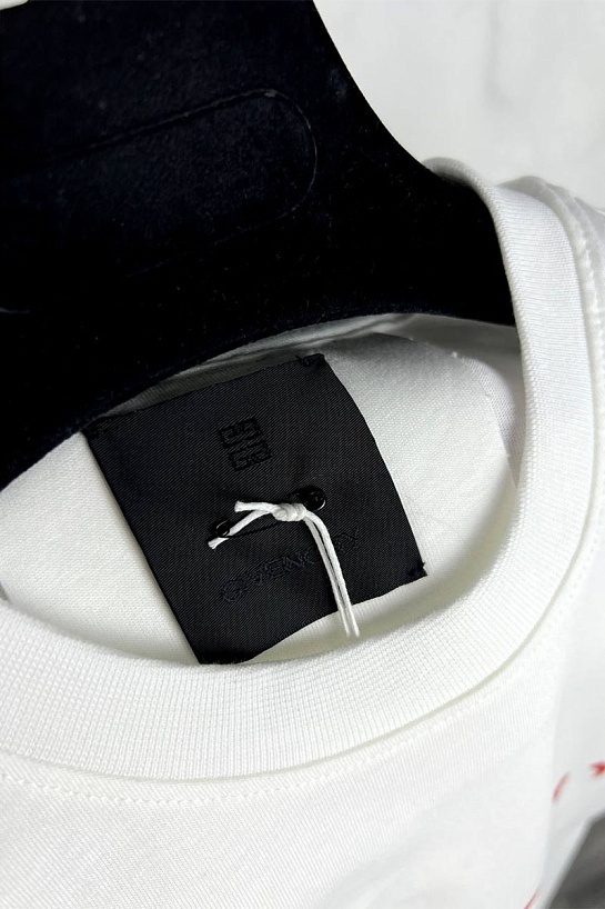 Белая футболка Givenchy x .STROY