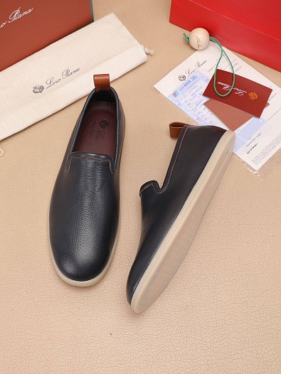 Кожаные лоферы Loro Piana   