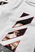 Мужские белые шорты Off-White Caravaggio Print