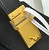 Кожаный ремень Hermes Elan Pocket 24x12 см - Black / Gold