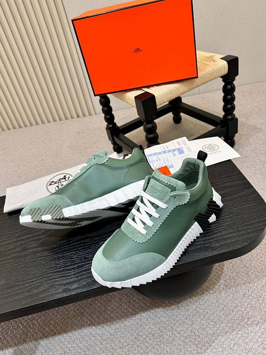 Мужские кроссовки Hermes Bouncing - Green