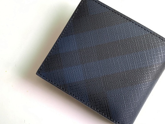 Кожаный кошелёк Burberry Premium 11x10 см   