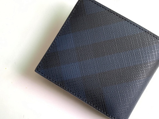 Кожаный кошелёк Burberry Premium 11x10 см