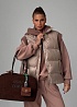Женский костюм тройка Brunello Cucinelli бежевого цвета