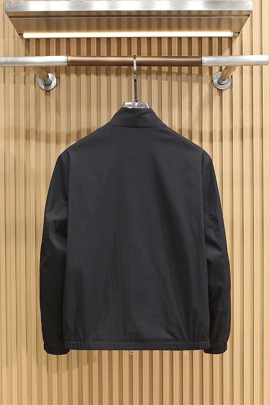 Мужская чёрная ветровка Loro Piana