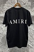 Чёрная мужская футболка Amiri logo-print