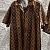 Брендовая мужская рубашка Louis Vuitton Monogram all-over - Brown