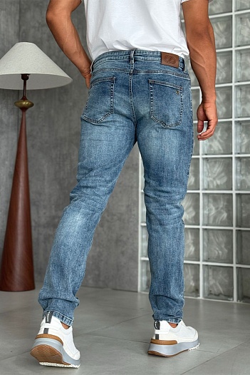 Мужские джинсы Zegna premium - Blue   