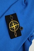Худи белого цвета Stone Island compass-patch