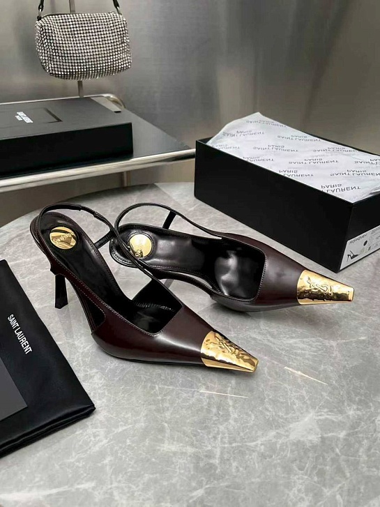 Женские кожаные туфли Yves Saint Laurent premium