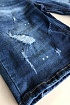 Джинсовые мужские шорты Dsquared2 Squid Game - Navy