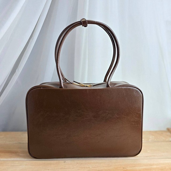 Женская сумка MIU MIU Kage 34x20 см - Chocolate