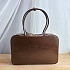 Женская сумка MIU MIU Kage 34x20 см - Chocolate