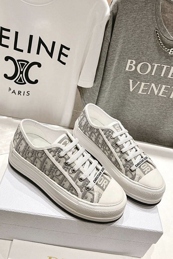 Женские кроссовки Dior Walk'n'Dior Oblique motif   