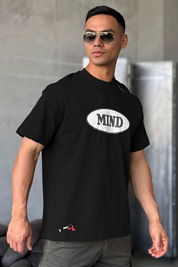 Чёрная футболка Palm Angels x Missoni MIND   