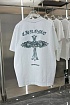 Белая оверсайз футболка Chrome Hearts Premium