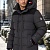 Утеплённая тёмно-серая куртка Moncler Grenoble