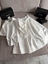 Белый женский костюм Hermes premium