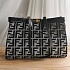 Женская сумка Fendi X-Tote shopper FF embroidery 41x28 см (2 расцветки)