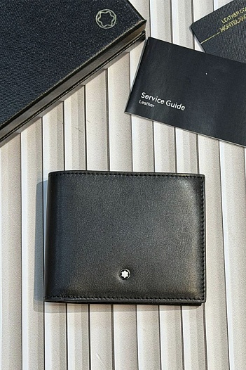 Кожаный кошелёк Montblanc Meistertuck Sartorial premium 11.5x9 см   