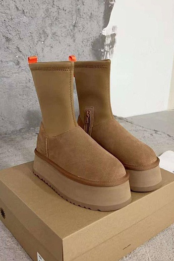 Женские ботинки UGG Deeper - Brown   