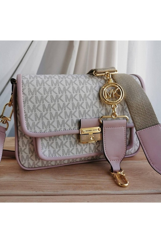 Кожаная сумка Michael Kors 24x16 см
