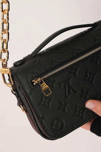 Кожаная сумка Louis Vuitton Pochette Metis East Wes Premium 25x17x5 см   
