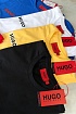 Мужская белая футболка Hugo Boss logo print