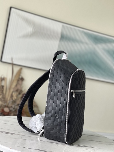 Кожаный рюкзак Louis Vuitton Michael Damier Infini Premium 42x29x13 см   