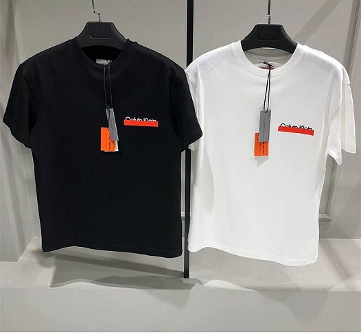 Белая оверсайз футболка Heron Preston Collaboration   