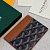 Кожаный кардхолдер Goyard Saint Sulpice premium 10.5x7 см