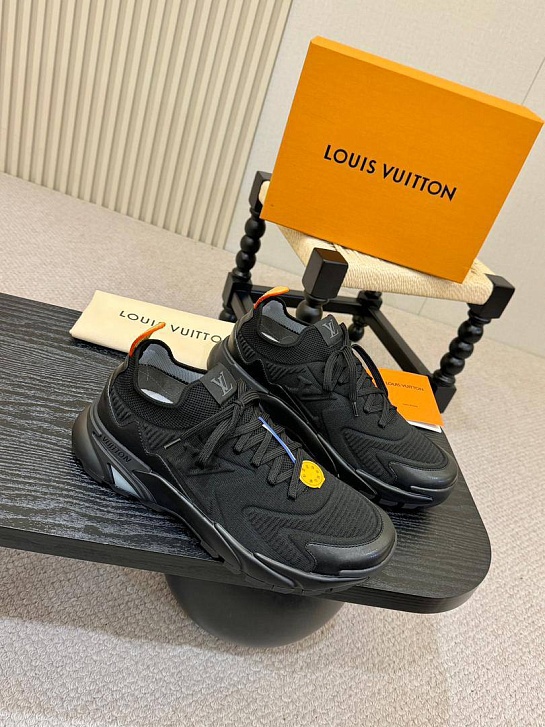 Мужские кроссовки Louis Vuitton Runner Tatic - Black