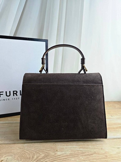 Замшевая сумка Furla Eclisse S 21x17 см   
