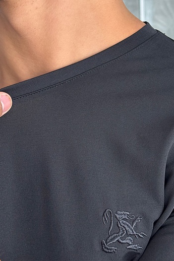 Мужская чёрная футболка Zilli   