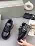 Мужские кроссовки Prada logo-plaque - Black